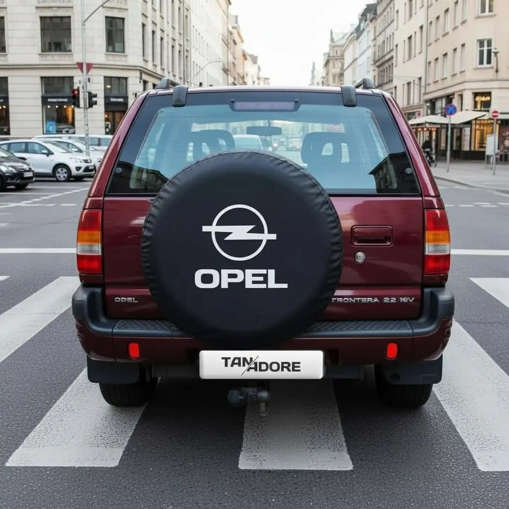 Opel Logo Spare Wheel Tire Cover